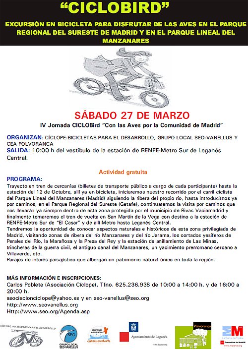 2010-03-27-iv-jornada-ciclobird IV Jornada Ciclobird. 27 marzo 2010